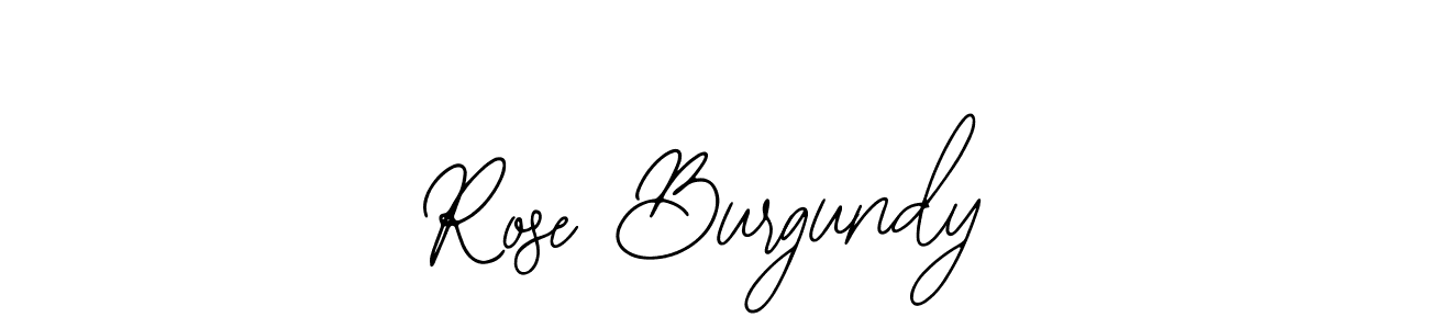 The best way (Bearetta-2O07w) to make a short signature is to pick only two or three words in your name. The name Rose Burgundy include a total of six letters. For converting this name. Rose Burgundy signature style 12 images and pictures png