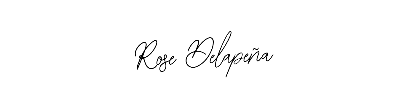 Make a beautiful signature design for name Rose Delapeña. With this signature (Bearetta-2O07w) style, you can create a handwritten signature for free. Rose Delapeña signature style 12 images and pictures png