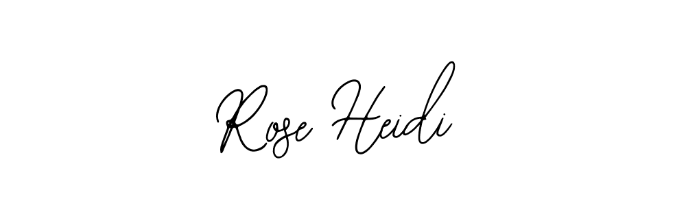 See photos of Rose Heidi official signature by Spectra . Check more albums & portfolios. Read reviews & check more about Bearetta-2O07w font. Rose Heidi signature style 12 images and pictures png