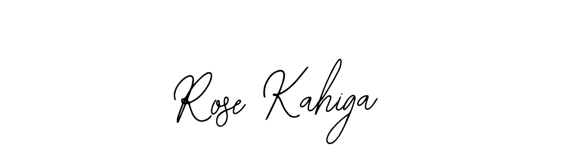 Make a short Rose Kahiga signature style. Manage your documents anywhere anytime using Bearetta-2O07w. Create and add eSignatures, submit forms, share and send files easily. Rose Kahiga signature style 12 images and pictures png