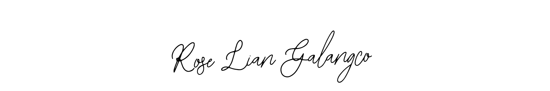 Check out images of Autograph of Rose Lian Galangco name. Actor Rose Lian Galangco Signature Style. Bearetta-2O07w is a professional sign style online. Rose Lian Galangco signature style 12 images and pictures png