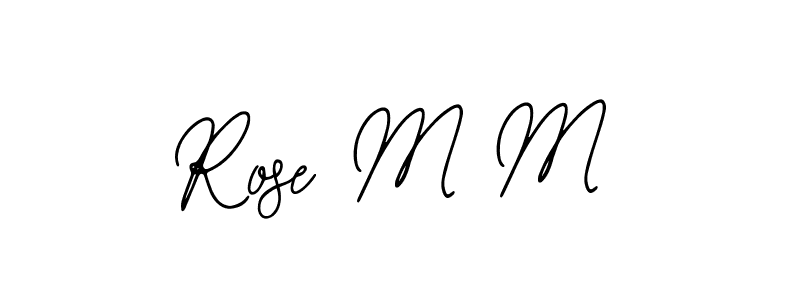 How to make Rose M M signature? Bearetta-2O07w is a professional autograph style. Create handwritten signature for Rose M M name. Rose M M signature style 12 images and pictures png