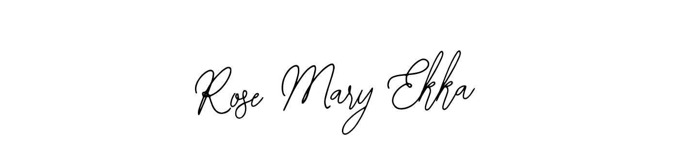 You should practise on your own different ways (Bearetta-2O07w) to write your name (Rose Mary Ekka) in signature. don't let someone else do it for you. Rose Mary Ekka signature style 12 images and pictures png