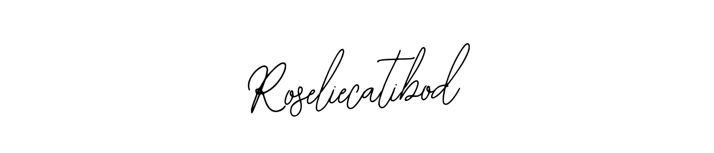 Also we have Roseliecatibod name is the best signature style. Create professional handwritten signature collection using Bearetta-2O07w autograph style. Roseliecatibod signature style 12 images and pictures png