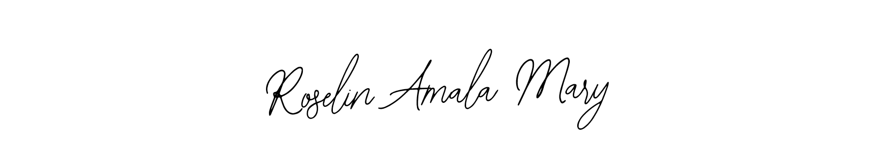 How to make Roselin Amala Mary signature? Bearetta-2O07w is a professional autograph style. Create handwritten signature for Roselin Amala Mary name. Roselin Amala Mary signature style 12 images and pictures png