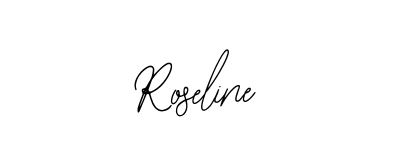 Bearetta-2O07w is a professional signature style that is perfect for those who want to add a touch of class to their signature. It is also a great choice for those who want to make their signature more unique. Get Roseline name to fancy signature for free. Roseline signature style 12 images and pictures png