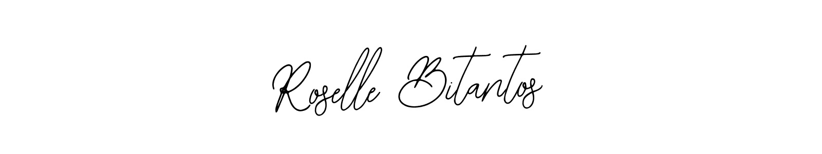 Use a signature maker to create a handwritten signature online. With this signature software, you can design (Bearetta-2O07w) your own signature for name Roselle Bitantos. Roselle Bitantos signature style 12 images and pictures png