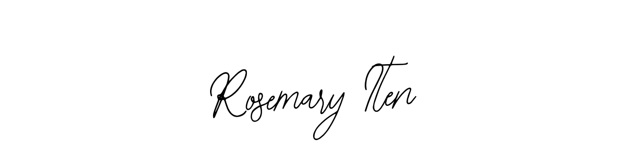 The best way (Bearetta-2O07w) to make a short signature is to pick only two or three words in your name. The name Rosemary Iten include a total of six letters. For converting this name. Rosemary Iten signature style 12 images and pictures png