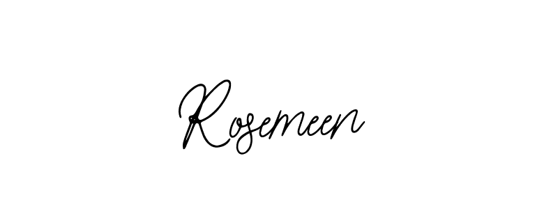 Also we have Rosemeen name is the best signature style. Create professional handwritten signature collection using Bearetta-2O07w autograph style. Rosemeen signature style 12 images and pictures png