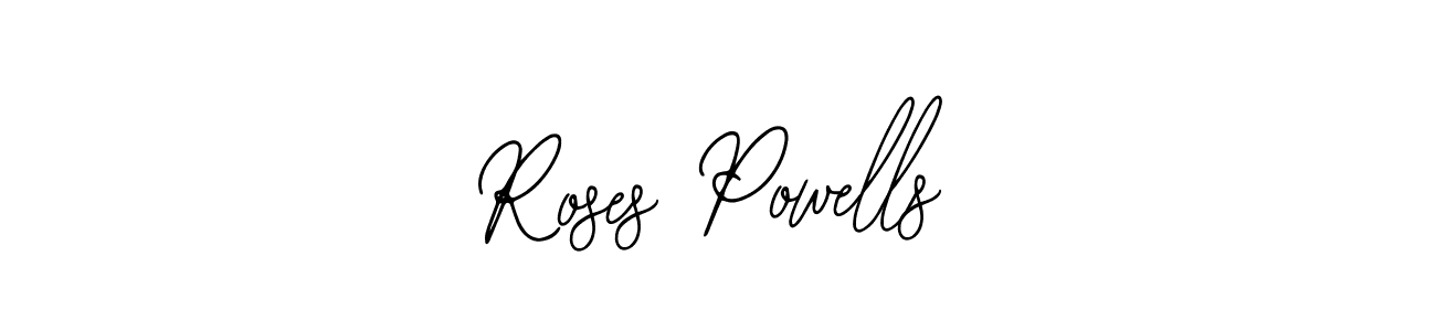 This is the best signature style for the Roses Powells name. Also you like these signature font (Bearetta-2O07w). Mix name signature. Roses Powells signature style 12 images and pictures png