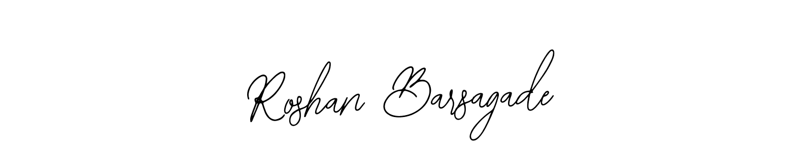 It looks lik you need a new signature style for name Roshan Barsagade. Design unique handwritten (Bearetta-2O07w) signature with our free signature maker in just a few clicks. Roshan Barsagade signature style 12 images and pictures png