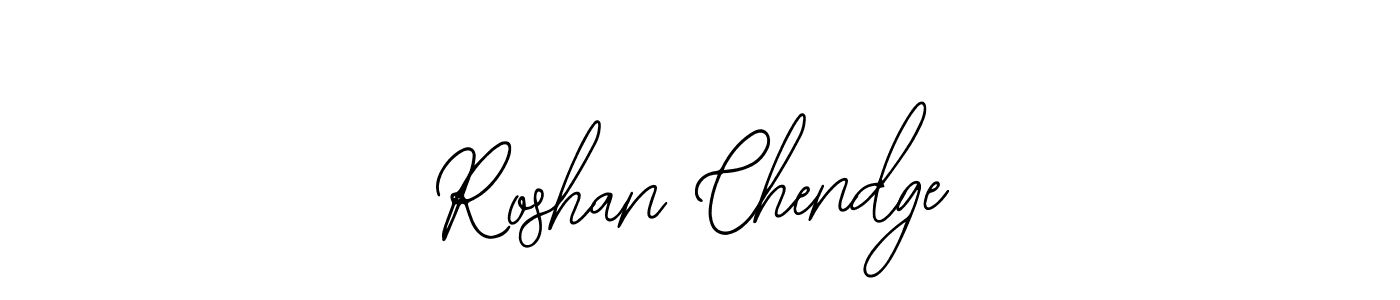 Make a beautiful signature design for name Roshan Chendge. Use this online signature maker to create a handwritten signature for free. Roshan Chendge signature style 12 images and pictures png