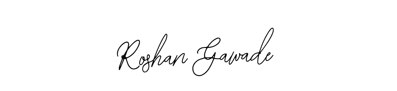 How to make Roshan Gawade signature? Bearetta-2O07w is a professional autograph style. Create handwritten signature for Roshan Gawade name. Roshan Gawade signature style 12 images and pictures png