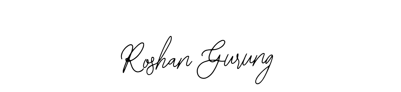 Also You can easily find your signature by using the search form. We will create Roshan Gurung name handwritten signature images for you free of cost using Bearetta-2O07w sign style. Roshan Gurung signature style 12 images and pictures png