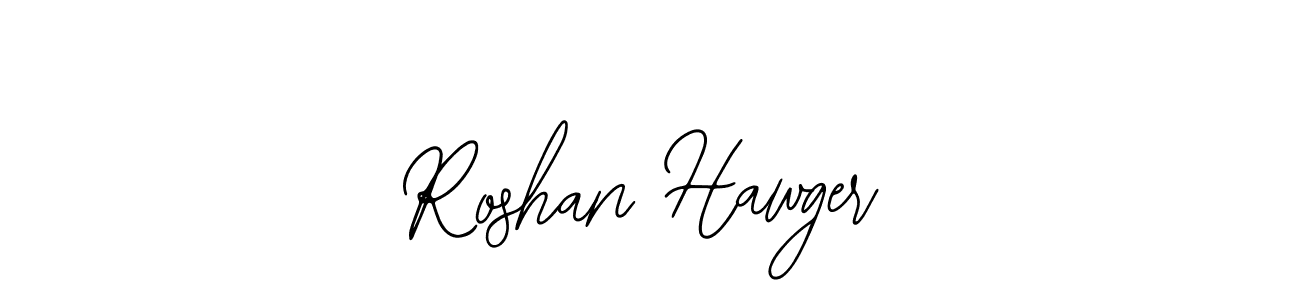 Also You can easily find your signature by using the search form. We will create Roshan Hawger name handwritten signature images for you free of cost using Bearetta-2O07w sign style. Roshan Hawger signature style 12 images and pictures png