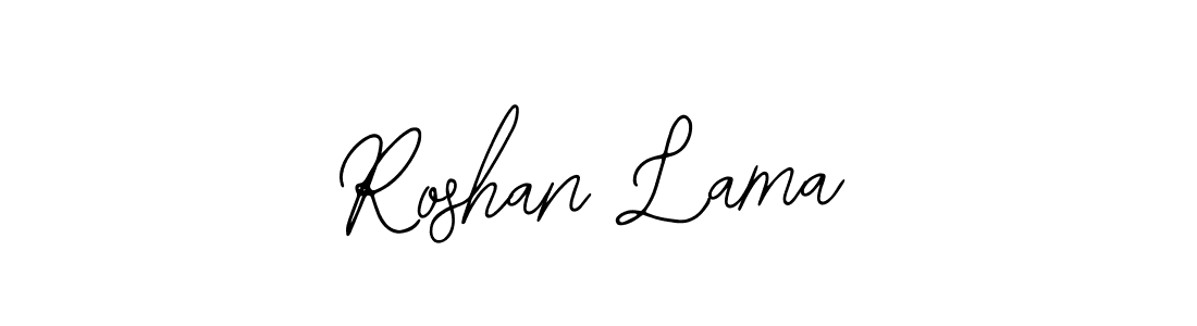 Make a beautiful signature design for name Roshan Lama. Use this online signature maker to create a handwritten signature for free. Roshan Lama signature style 12 images and pictures png