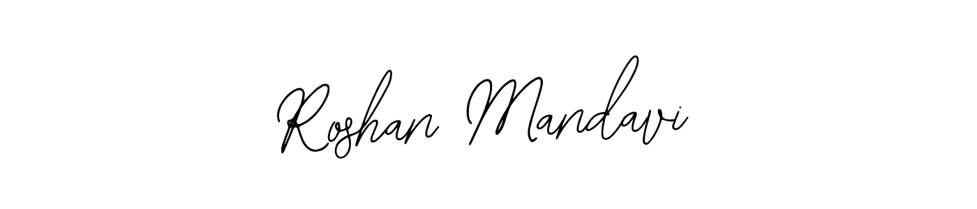 Make a beautiful signature design for name Roshan Mandavi. Use this online signature maker to create a handwritten signature for free. Roshan Mandavi signature style 12 images and pictures png