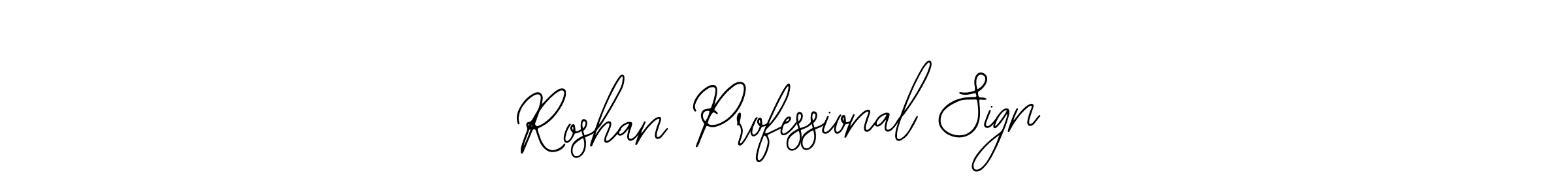 How to Draw Roshan Professional Sign signature style? Bearetta-2O07w is a latest design signature styles for name Roshan Professional Sign. Roshan Professional Sign signature style 12 images and pictures png