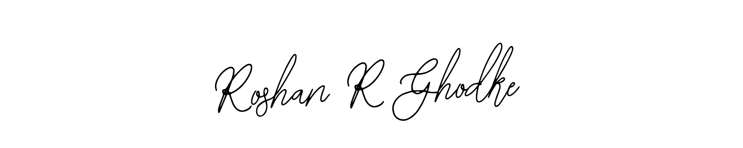 Design your own signature with our free online signature maker. With this signature software, you can create a handwritten (Bearetta-2O07w) signature for name Roshan R Ghodke. Roshan R Ghodke signature style 12 images and pictures png