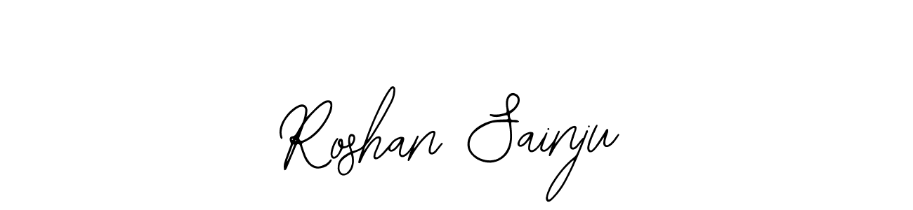 Make a beautiful signature design for name Roshan Sainju. Use this online signature maker to create a handwritten signature for free. Roshan Sainju signature style 12 images and pictures png