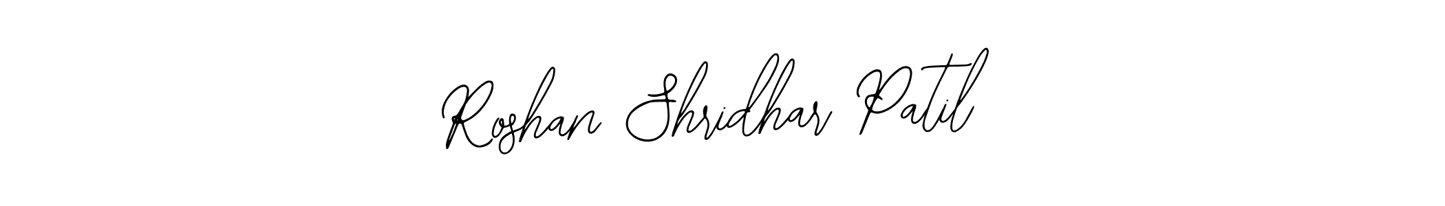 Use a signature maker to create a handwritten signature online. With this signature software, you can design (Bearetta-2O07w) your own signature for name Roshan Shridhar Patil. Roshan Shridhar Patil signature style 12 images and pictures png