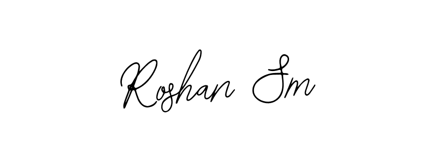 You can use this online signature creator to create a handwritten signature for the name Roshan Sm. This is the best online autograph maker. Roshan Sm signature style 12 images and pictures png