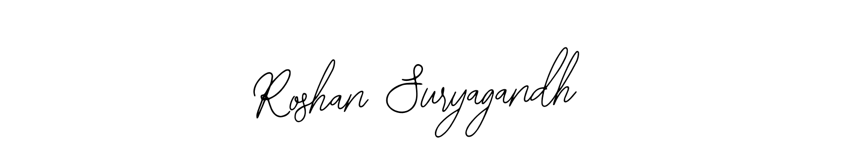 Make a beautiful signature design for name Roshan Suryagandh. Use this online signature maker to create a handwritten signature for free. Roshan Suryagandh signature style 12 images and pictures png