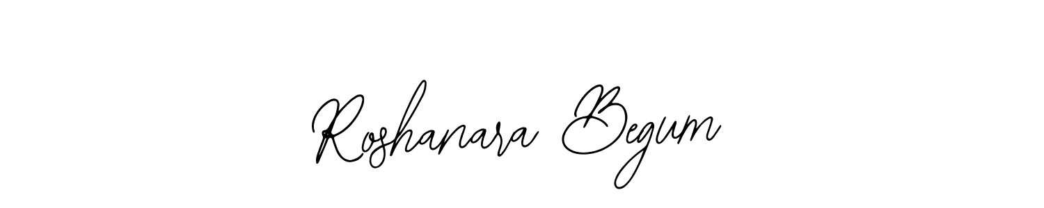 Make a beautiful signature design for name Roshanara Begum. Use this online signature maker to create a handwritten signature for free. Roshanara Begum signature style 12 images and pictures png