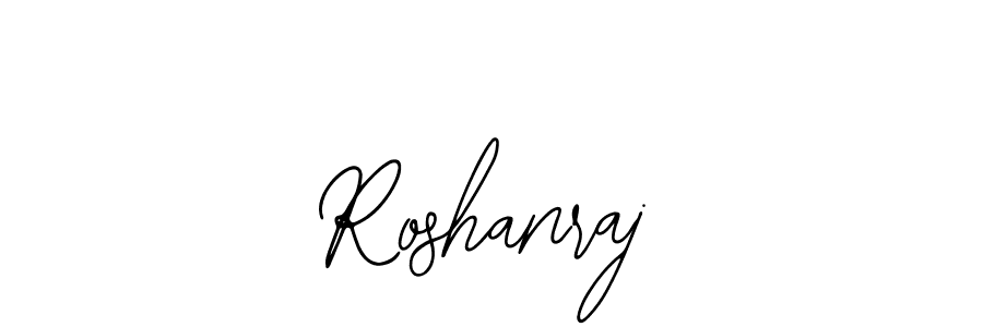 Use a signature maker to create a handwritten signature online. With this signature software, you can design (Bearetta-2O07w) your own signature for name Roshanraj. Roshanraj signature style 12 images and pictures png