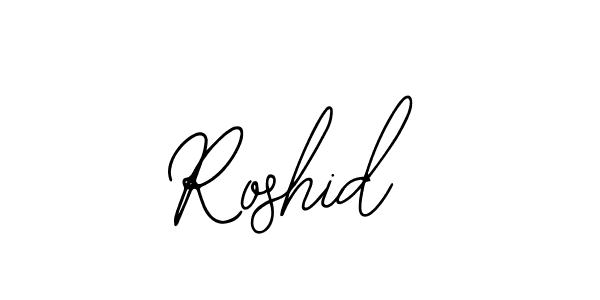Roshid stylish signature style. Best Handwritten Sign (Bearetta-2O07w) for my name. Handwritten Signature Collection Ideas for my name Roshid. Roshid signature style 12 images and pictures png