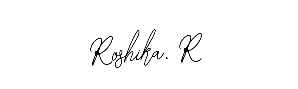 Once you've used our free online signature maker to create your best signature Bearetta-2O07w style, it's time to enjoy all of the benefits that Roshika. R name signing documents. Roshika. R signature style 12 images and pictures png