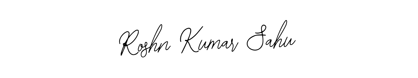 The best way (Bearetta-2O07w) to make a short signature is to pick only two or three words in your name. The name Roshn Kumar Sahu include a total of six letters. For converting this name. Roshn Kumar Sahu signature style 12 images and pictures png