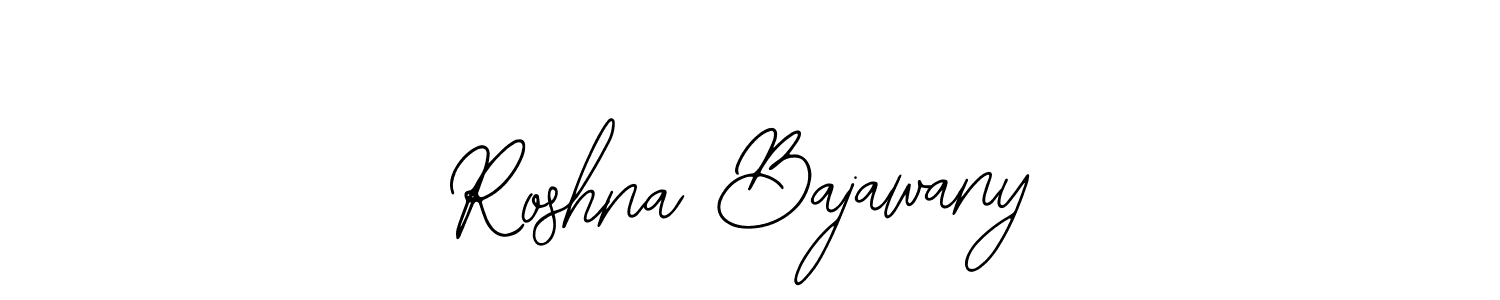 It looks lik you need a new signature style for name Roshna Bajawany. Design unique handwritten (Bearetta-2O07w) signature with our free signature maker in just a few clicks. Roshna Bajawany signature style 12 images and pictures png