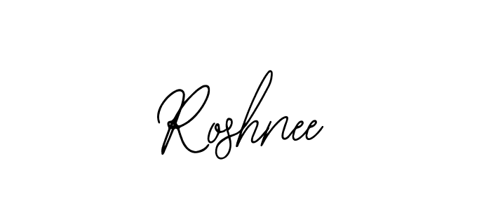 You should practise on your own different ways (Bearetta-2O07w) to write your name (Roshnee) in signature. don't let someone else do it for you. Roshnee signature style 12 images and pictures png