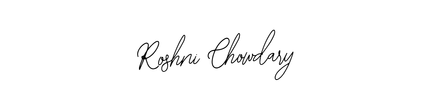Roshni Chowdary stylish signature style. Best Handwritten Sign (Bearetta-2O07w) for my name. Handwritten Signature Collection Ideas for my name Roshni Chowdary. Roshni Chowdary signature style 12 images and pictures png