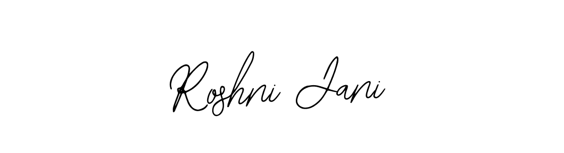 Roshni Jani stylish signature style. Best Handwritten Sign (Bearetta-2O07w) for my name. Handwritten Signature Collection Ideas for my name Roshni Jani. Roshni Jani signature style 12 images and pictures png