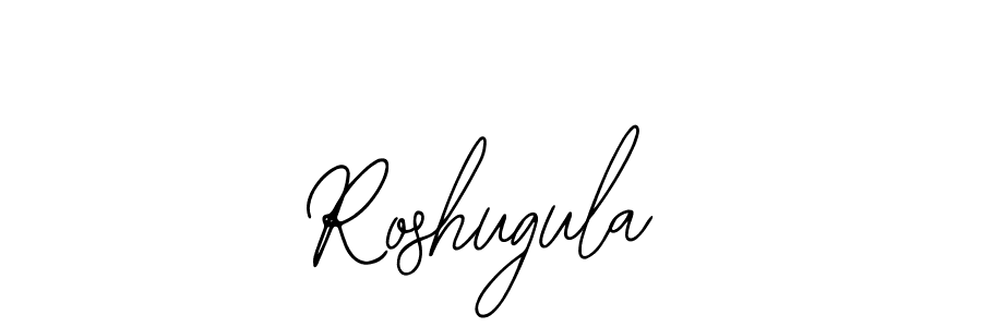 The best way (Bearetta-2O07w) to make a short signature is to pick only two or three words in your name. The name Roshugula include a total of six letters. For converting this name. Roshugula signature style 12 images and pictures png