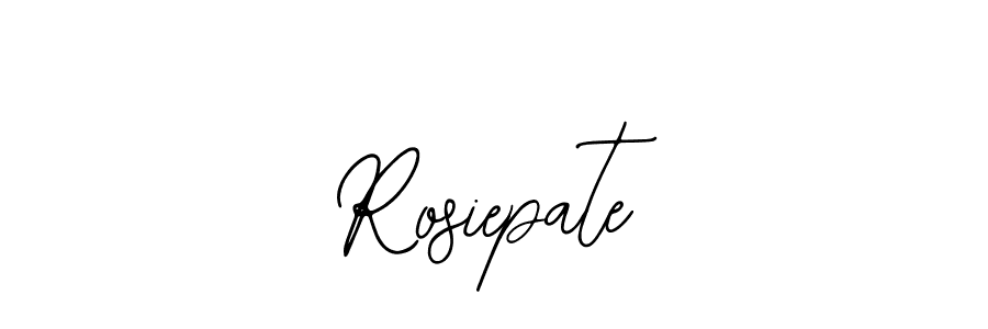 Rosiepate stylish signature style. Best Handwritten Sign (Bearetta-2O07w) for my name. Handwritten Signature Collection Ideas for my name Rosiepate. Rosiepate signature style 12 images and pictures png