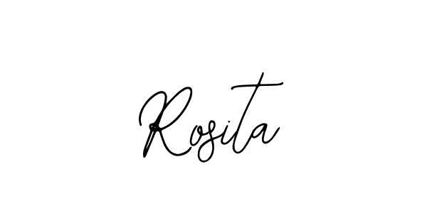 Design your own signature with our free online signature maker. With this signature software, you can create a handwritten (Bearetta-2O07w) signature for name Rosita. Rosita signature style 12 images and pictures png