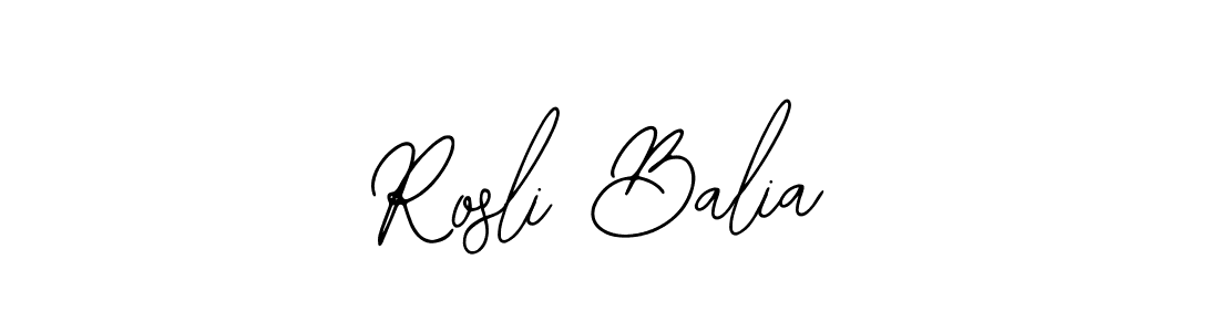 Make a short Rosli Balia signature style. Manage your documents anywhere anytime using Bearetta-2O07w. Create and add eSignatures, submit forms, share and send files easily. Rosli Balia signature style 12 images and pictures png