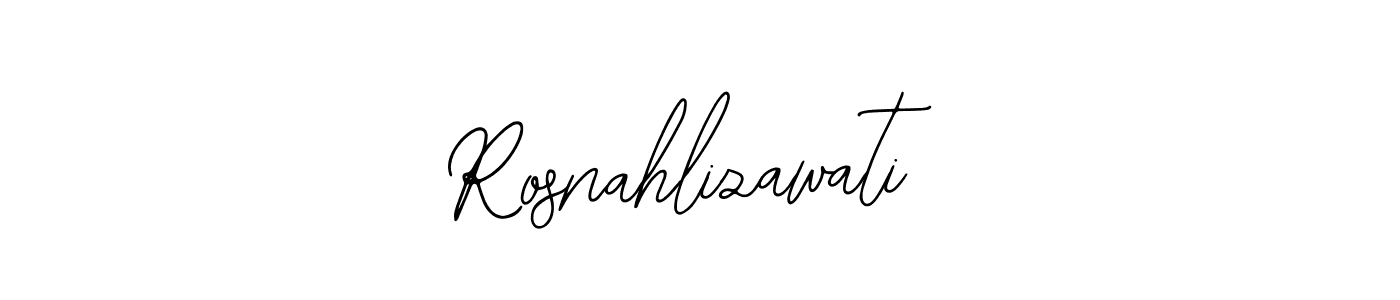 This is the best signature style for the Rosnahlizawati name. Also you like these signature font (Bearetta-2O07w). Mix name signature. Rosnahlizawati signature style 12 images and pictures png