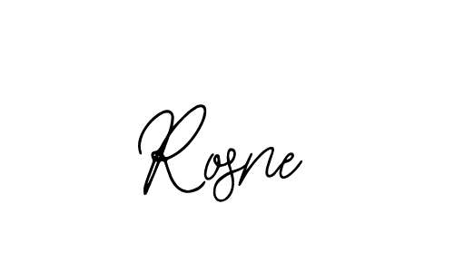 You should practise on your own different ways (Bearetta-2O07w) to write your name (Rosne) in signature. don't let someone else do it for you. Rosne signature style 12 images and pictures png