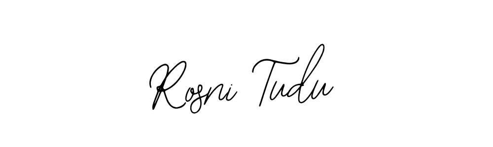 How to make Rosni Tudu signature? Bearetta-2O07w is a professional autograph style. Create handwritten signature for Rosni Tudu name. Rosni Tudu signature style 12 images and pictures png