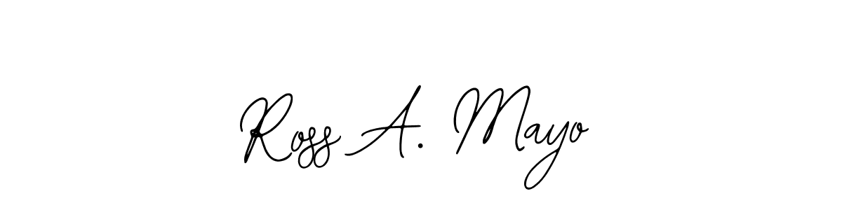 You can use this online signature creator to create a handwritten signature for the name Ross A. Mayo. This is the best online autograph maker. Ross A. Mayo signature style 12 images and pictures png