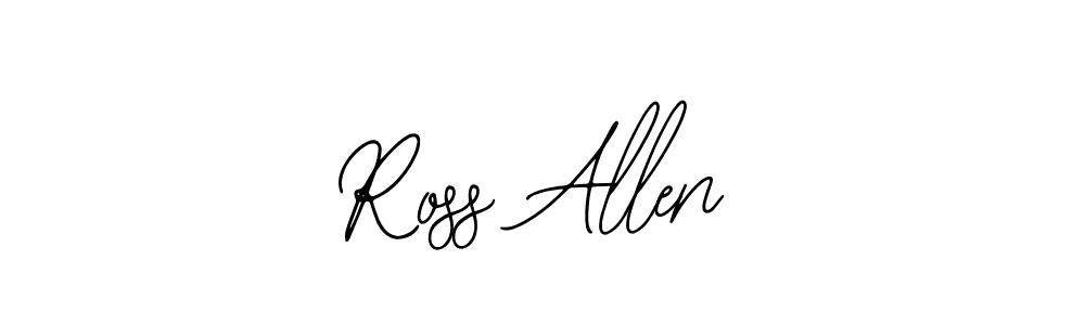 The best way (Bearetta-2O07w) to make a short signature is to pick only two or three words in your name. The name Ross Allen include a total of six letters. For converting this name. Ross Allen signature style 12 images and pictures png