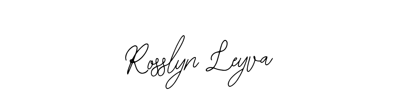 Create a beautiful signature design for name Rosslyn Leyva. With this signature (Bearetta-2O07w) fonts, you can make a handwritten signature for free. Rosslyn Leyva signature style 12 images and pictures png