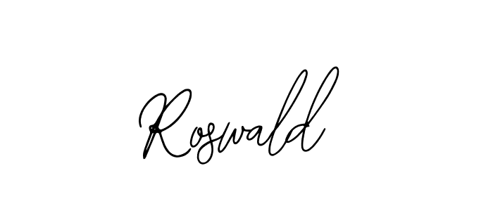 Roswald stylish signature style. Best Handwritten Sign (Bearetta-2O07w) for my name. Handwritten Signature Collection Ideas for my name Roswald. Roswald signature style 12 images and pictures png