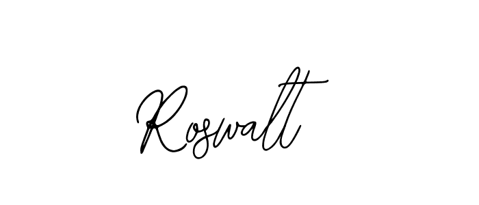 Roswalt stylish signature style. Best Handwritten Sign (Bearetta-2O07w) for my name. Handwritten Signature Collection Ideas for my name Roswalt. Roswalt signature style 12 images and pictures png