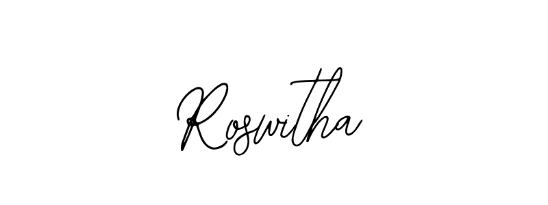 Bearetta-2O07w is a professional signature style that is perfect for those who want to add a touch of class to their signature. It is also a great choice for those who want to make their signature more unique. Get Roswitha name to fancy signature for free. Roswitha signature style 12 images and pictures png