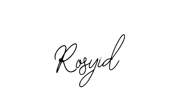 Rosyid stylish signature style. Best Handwritten Sign (Bearetta-2O07w) for my name. Handwritten Signature Collection Ideas for my name Rosyid. Rosyid signature style 12 images and pictures png